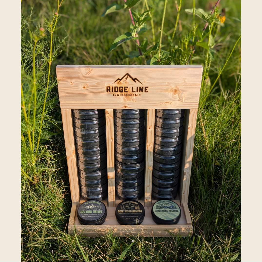 Wholesale Starter Pack (33 Tins + Display Rack)